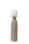 Tischlampe Porzellan Glas Grau Weiß 45 cm G9 blendarm