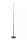 Verstellbare LED Stehlampe dimmbar 171 cm 2700 K 32 W