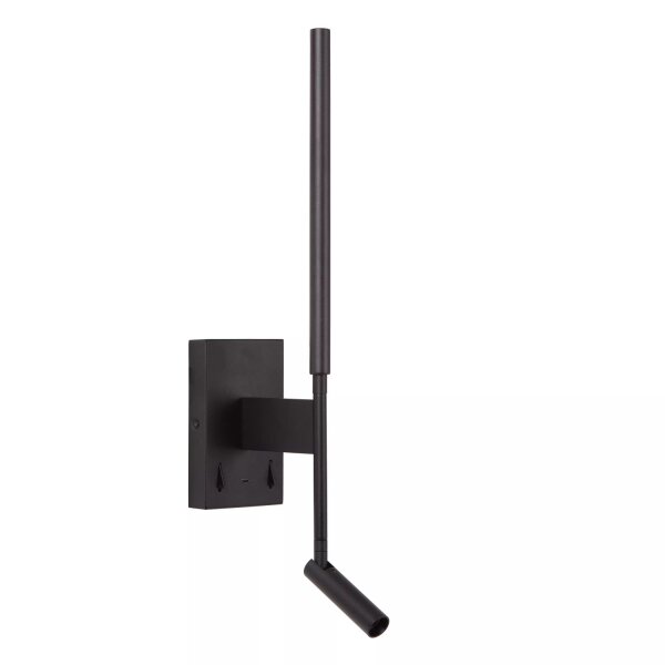 LED Wandlampe Spot flexibel USB-C H:56 cm 2700 K 6 W