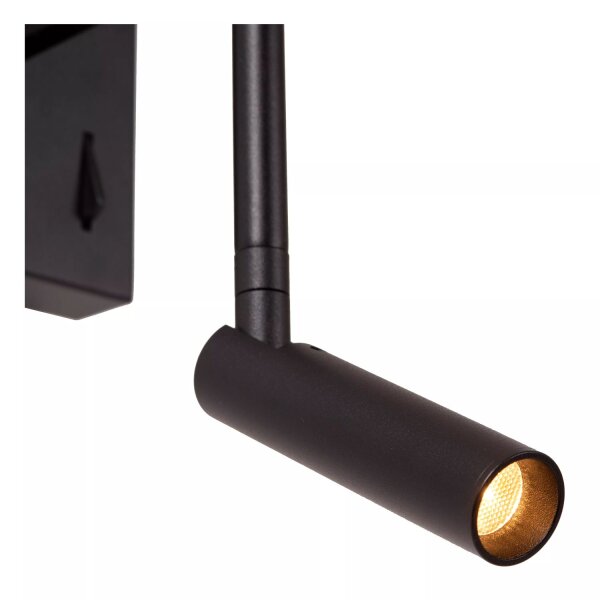 LED Wandlampe Spot flexibel USB-C H:56 cm 2700 K 6 W
