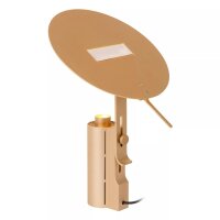 LED Tischlampe verstellbar Gold 29,5 cm 3000 K indirekt