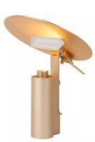LED Tischlampe verstellbar Gold 29,5 cm 3000 K indirekt