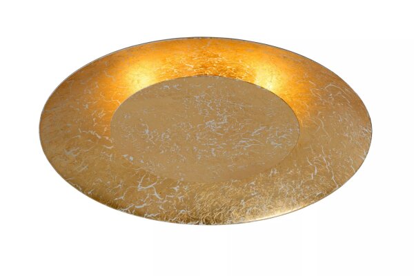 LED Deckenleuchte Metall in Messing Ø34,5 cm 2700 K