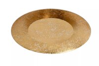 LED Deckenleuchte Metall in Messing Ø34,5 cm 2700 K