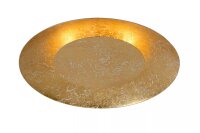 LED Deckenleuchte Metall in Messing Ø34,5 cm 2700 K