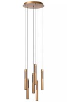 LED Hängelampe Aluminium in Bronze L:38 cm 2700-4000 K