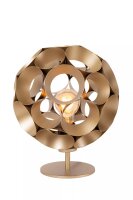 Elegante Tischlampe Metall Gold E27 29,2 cm Modern