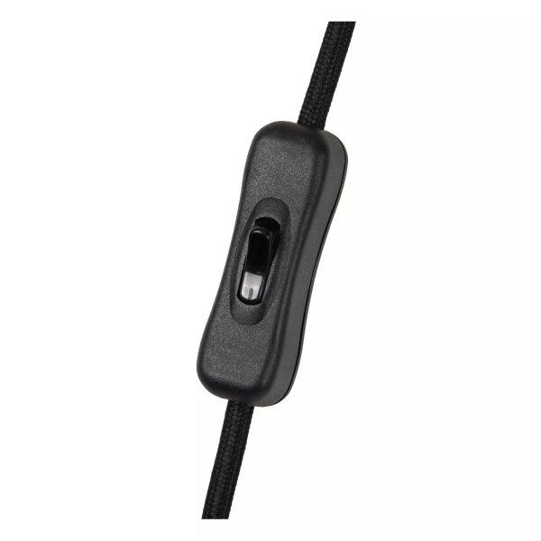 Elegante Tischlampe Metall Schwarz E27 29,2 cm Modern