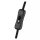 Elegante Tischlampe Metall Schwarz E27 29,2 cm Modern