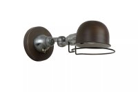 Wandspot Industrial Rostbraun T:28,2 cm E14 flexibel