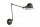 Wandspot Industrial Rostbraun T:68 cm E14 Knickgelenk