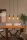 Hängeleuchte Retro Glas Bernstein 70 cm E27 3-flammig