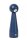 LED Akku Tischlampe Blau Schalter Kegel 22 cm 2700 K