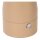 LED Akku Tischlampe Taupe Schalter Kegel 22 cm 2700 K