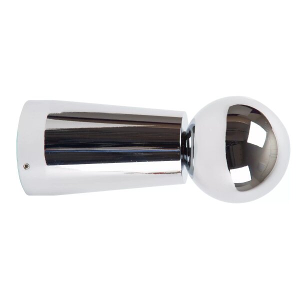 LED Wandlampe Aluminium in Chrom IP54 T:15 cm Modern