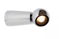 LED Wandlampe Aluminium in Chrom IP54 T:15 cm Modern