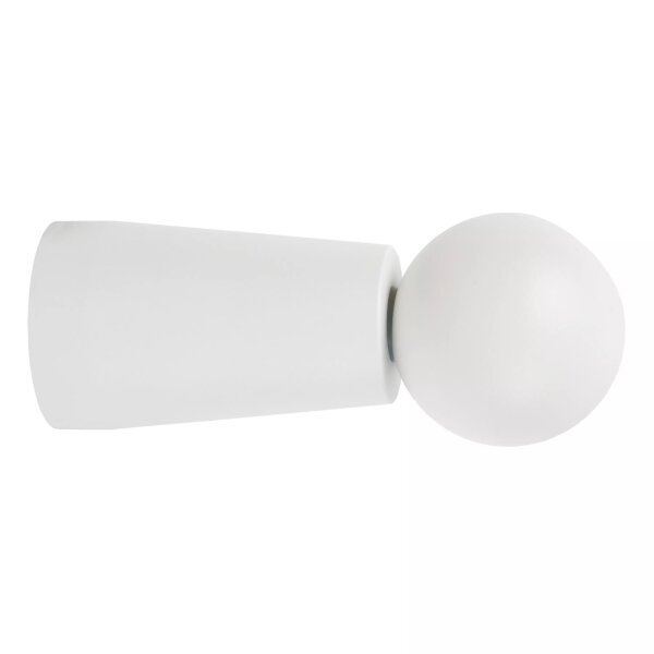LED Wandlampe Aluminium Weiß IP54 H:6 cm Modern