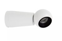 LED Wandlampe Aluminium Weiß IP54 H:6 cm Modern