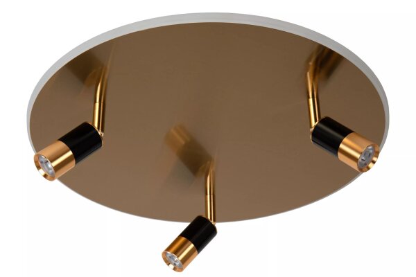 LED Deckenleuchte dimmbar in Gold Ø48 cm 2500-3000 K