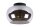 Runde Deckenlampe Glas Rauchgrau Ø30,5 cm E27 blendarm