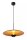 LED Pendelleuchte Aluminium Schwarz Gold 2700 K Ø40 cm