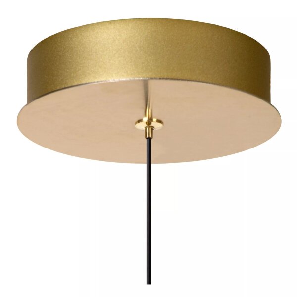 Moderne LED Hängelampe Gold Ø13 cm rund 2700 K 700 lm