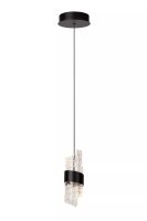 Moderne LED Hängelampe Schwarz Ø13 cm rund...