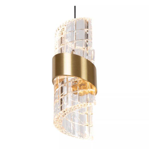 Moderne LED Hängelampe Gold B:25 cm 2700 K 3-flammig