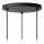 Schwarze Hängelampe Glas Metall B:40 cm E27 3-flammig