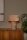 Tischlampe Stoff Taupe 52 cm groß E27 bis 40 W blendarm
