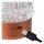 LED Akku Tischlampe 3-er Set Kupfer Touch USB dimmbar