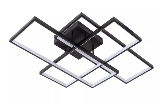 LED Deckenleuchte Metall Schwarz L:65 cm 2700-4000 K