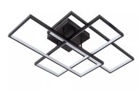 LED Deckenleuchte Metall Schwarz L:65 cm 2700-4000 K