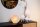 Dekorative Tischlampe Papier Beige Weiß H:26,5 cm E14