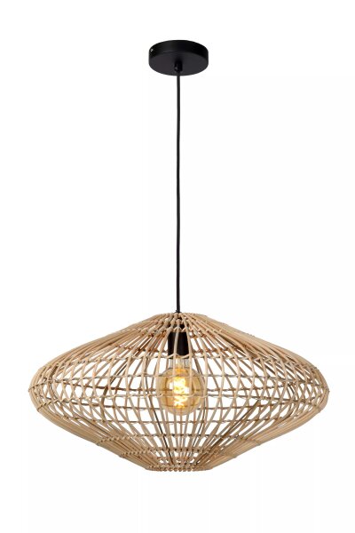 Natürliche Hängeleuchte Rattan Natur Industrial Ø56 cm