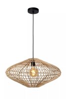 Natürliche Hängeleuchte Rattan Natur Industrial...