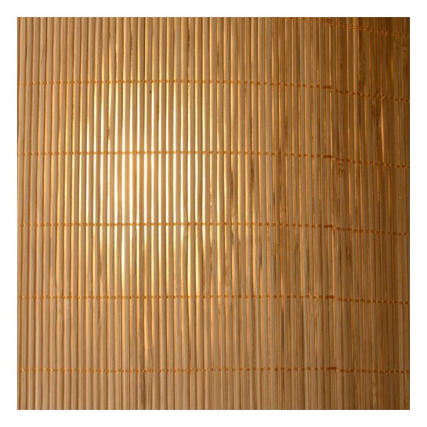 Runde Tischlampe Bambus Metall Schwarz E27 52 cm hoch