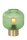 Tischlampe Glasschirm Metall Grün Gold E27 24,5 cm