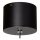 LED Hängelampe dimmbar Schwarz Gold 197 cm 2700-4000 K
