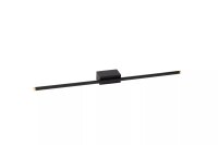 LED Wandlampe dimmbar Schwarz Gold B:59 cm 2700-4000 K