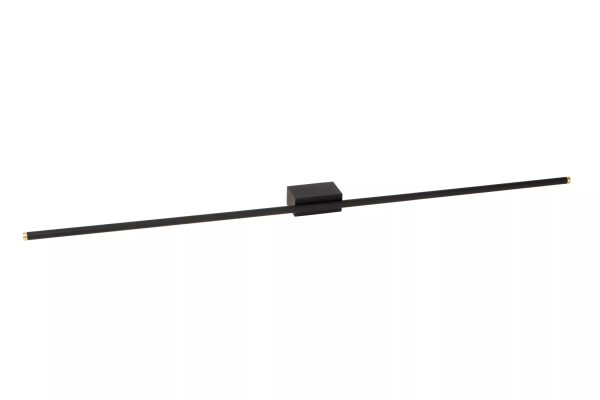 LED Wandlampe dimmbar Schwarz Gold B:97 cm 2700-4000 K