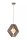 Verspielte Hängelampe Kinder Holz Taupe Ø33,5 cm E27
