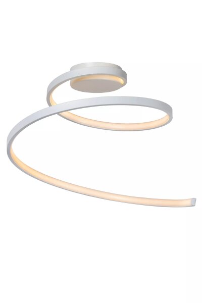 LED Deckenlampe Weiß dimmbar B:46 cm warmweiß 3000 K