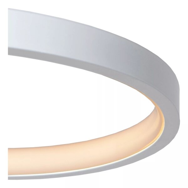 LED Deckenlampe Weiß dimmbar B:46 cm warmweiß 3000 K