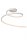 LED Deckenlampe Weiß dimmbar B:46 cm warmweiß 3000 K