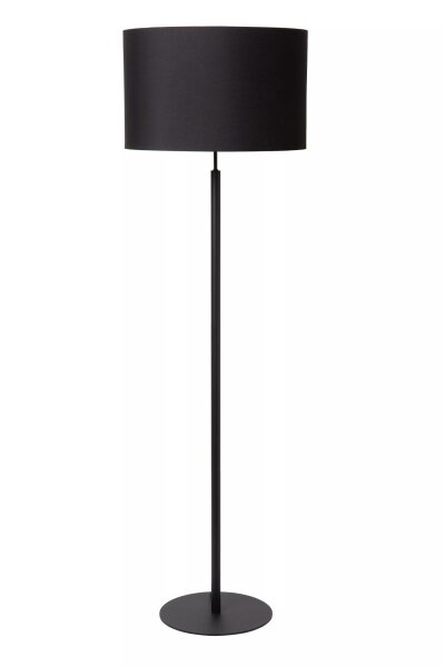 Gemütliche Stehleuchte Stoff Loft Schwarz E27 150 cm