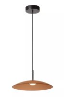 LED Hängelampe Glas Bernstein akzentuiert 2700 K...