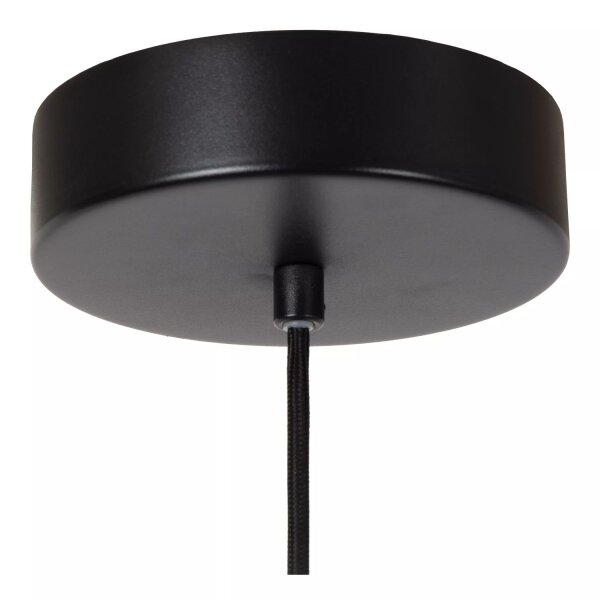 LED Hängeleuchte Glas Weiß Ø60 cm 2700 K akzentuiert