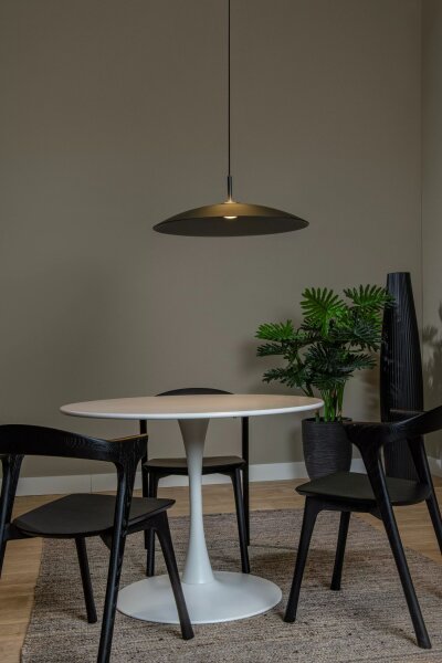 Runde LED Hängelampe Rauchglas Ø60 cm 2700 K Industrial