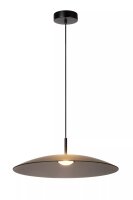 Runde LED Hängelampe Rauchglas Ø60 cm 2700 K...